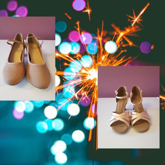 2 for 1 Price!  Ballroom Dancing Shoes - Picture 1 of 12